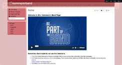 Desktop Screenshot of kemmererband.wikispaces.com