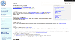 Desktop Screenshot of informaticayfilologia.wikispaces.com