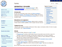 Tablet Screenshot of informaticayfilologia.wikispaces.com