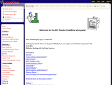 Tablet Screenshot of codeblue.wikispaces.com