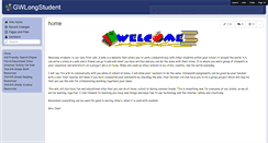 Desktop Screenshot of gwlongstudent.wikispaces.com