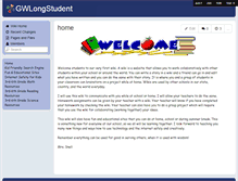 Tablet Screenshot of gwlongstudent.wikispaces.com