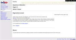 Desktop Screenshot of depedrvi.wikispaces.com