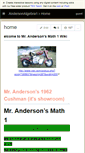 Mobile Screenshot of andersonalgebra1.wikispaces.com