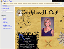 Tablet Screenshot of cehitout.wikispaces.com