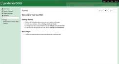 Desktop Screenshot of janderson5gu.wikispaces.com