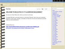 Tablet Screenshot of educ531p.wikispaces.com