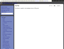 Tablet Screenshot of adifferentview.wikispaces.com