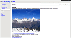 Desktop Screenshot of hnk-5b-alppimaat.wikispaces.com