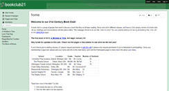 Desktop Screenshot of bookclub21.wikispaces.com