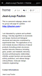Mobile Screenshot of jfaulon.wikispaces.com