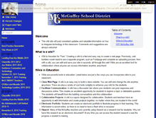 Tablet Screenshot of cffmcguffey.wikispaces.com