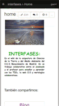 Mobile Screenshot of interfases.wikispaces.com