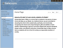 Tablet Screenshot of dianalennox.wikispaces.com