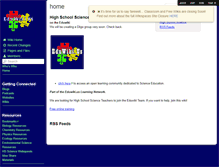Tablet Screenshot of hsscienceeduwikius.wikispaces.com