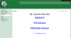 Desktop Screenshot of bcarroll01.wikispaces.com