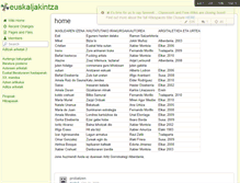 Tablet Screenshot of euskaljakintza.wikispaces.com