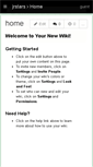 Mobile Screenshot of jrstars.wikispaces.com