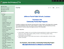 Tablet Screenshot of jppss-techneaux21s.wikispaces.com
