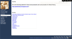 Desktop Screenshot of globalhistory9.wikispaces.com