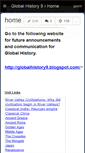 Mobile Screenshot of globalhistory9.wikispaces.com