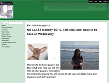 Tablet Screenshot of esl183lsspring2012.wikispaces.com