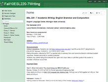 Tablet Screenshot of fall10esl220-7writing.wikispaces.com