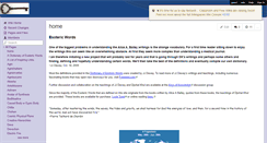 Desktop Screenshot of esotericwords.wikispaces.com