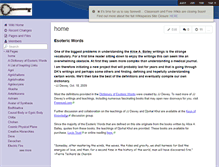 Tablet Screenshot of esotericwords.wikispaces.com