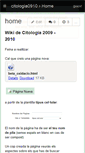 Mobile Screenshot of citologia0910.wikispaces.com