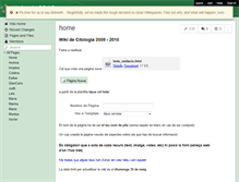 Tablet Screenshot of citologia0910.wikispaces.com
