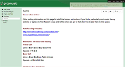 Desktop Screenshot of grccmusic.wikispaces.com