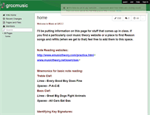 Tablet Screenshot of grccmusic.wikispaces.com