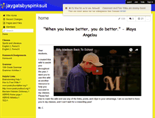 Tablet Screenshot of jaygatsbyspinksuit.wikispaces.com