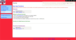 Desktop Screenshot of easthightransitions.wikispaces.com