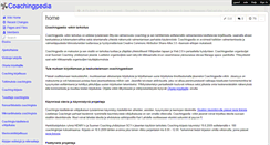 Desktop Screenshot of coachingpedia.wikispaces.com