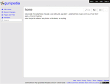 Tablet Screenshot of gunipedia.wikispaces.com