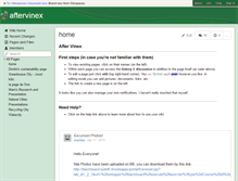 Tablet Screenshot of aftervinex.wikispaces.com