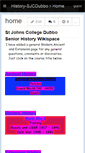 Mobile Screenshot of history-sjcdubbo.wikispaces.com