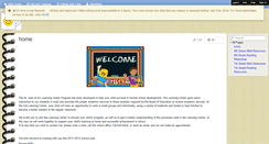 Desktop Screenshot of learningcentersja.wikispaces.com