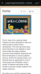 Mobile Screenshot of learningcentersja.wikispaces.com