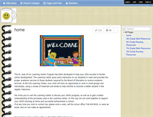 Tablet Screenshot of learningcentersja.wikispaces.com
