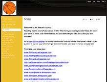 Tablet Screenshot of coachwarrenfhs.wikispaces.com