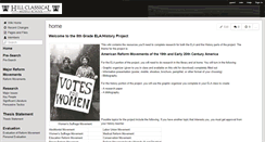 Desktop Screenshot of hcms-8th-grade-history.wikispaces.com