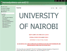 Tablet Screenshot of kennedyobiero-uon-ect212.wikispaces.com