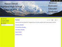 Tablet Screenshot of housedenali.wikispaces.com