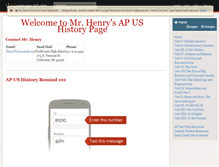 Tablet Screenshot of coldwater-apush.wikispaces.com