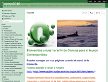 Tablet Screenshot of ccmc2010.wikispaces.com