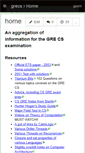 Mobile Screenshot of grecs.wikispaces.com