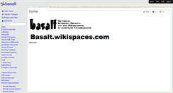 Desktop Screenshot of basalt.wikispaces.com